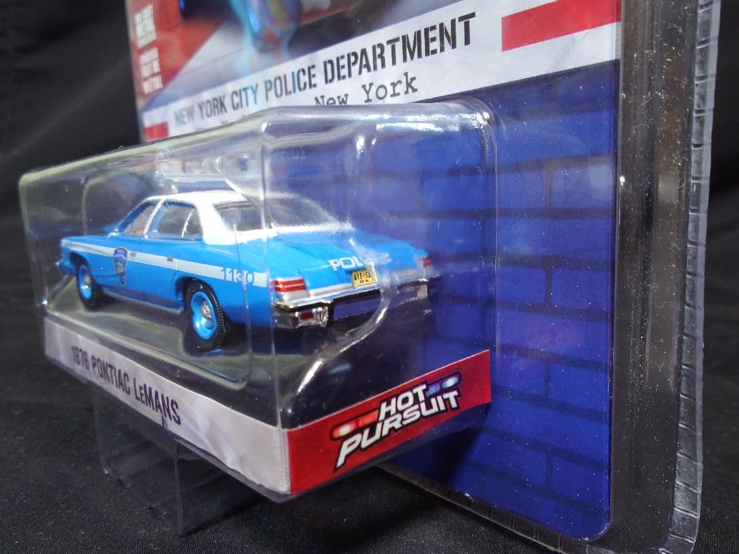 GREENLIGHTHOT PURSUIT アメリカパトカーミニカー4台セット