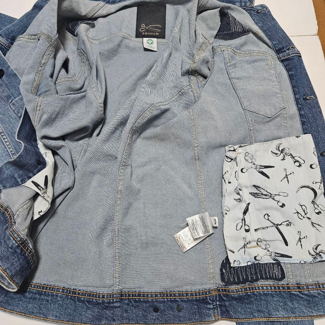 ジャケット・アウター DENHAM AMSTERDAM PKT DENIM JACKET BL5YI