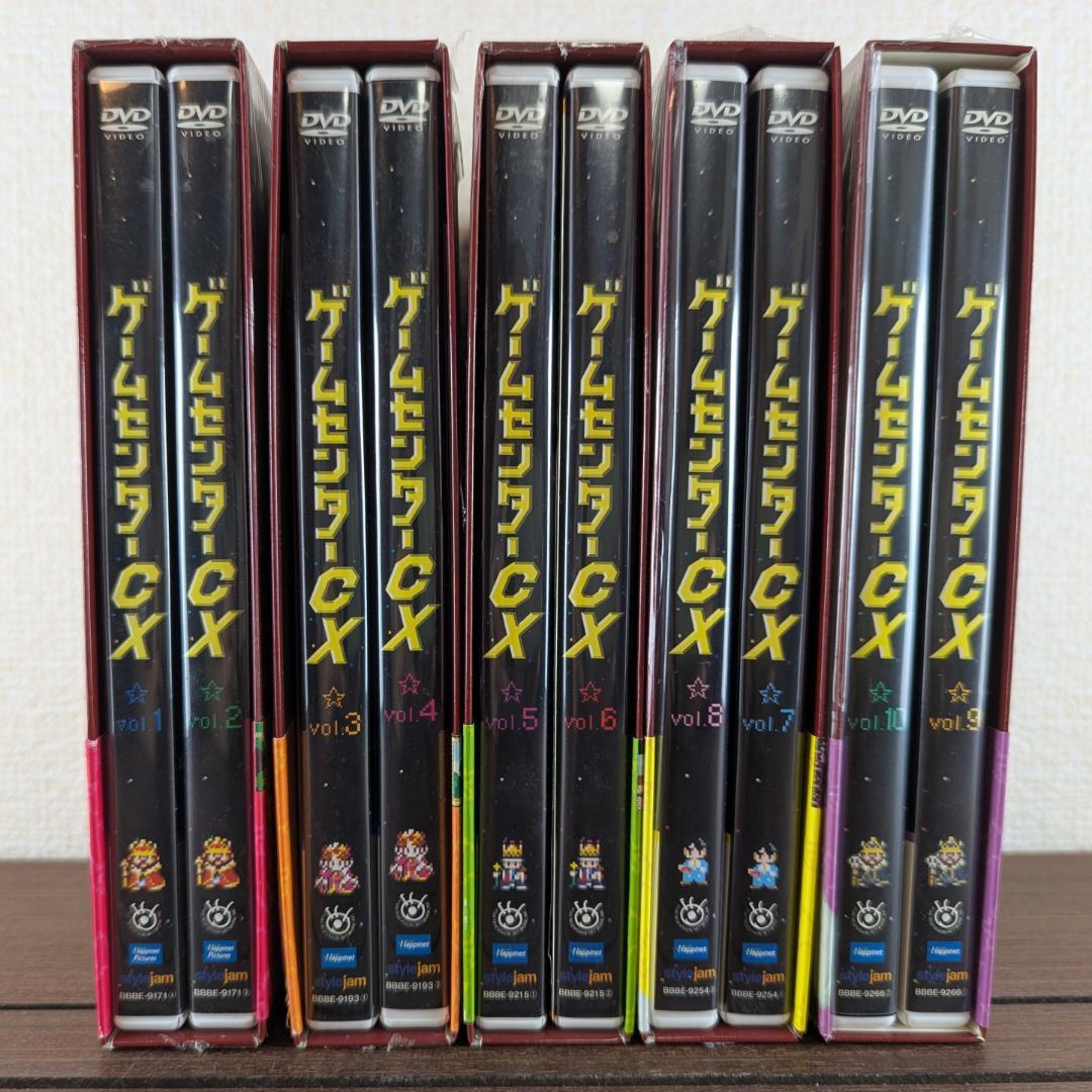 ゲームセンターCX DVD-BOX1～5 DVD2枚組×5セット 有野課長