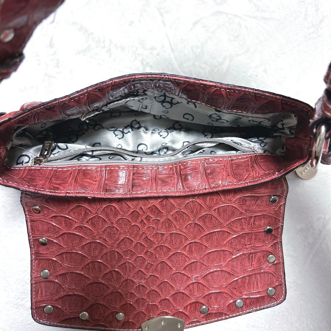 バッグ 00s GUESS croco bag archive vintage y2k