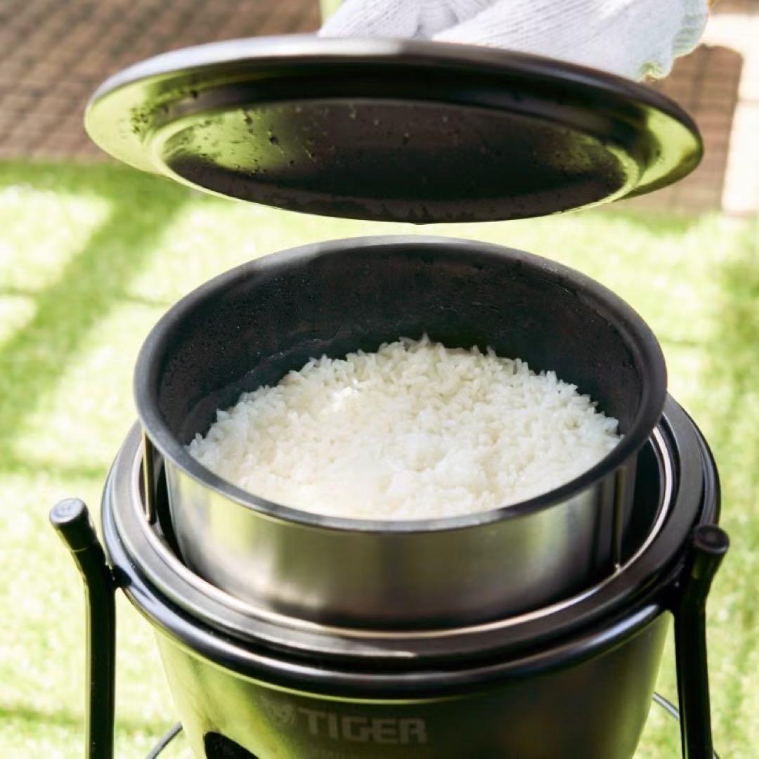 【最終値下げ】TIGER KMD-A100防災・アウトドア炊飯器１合〜５合炊き