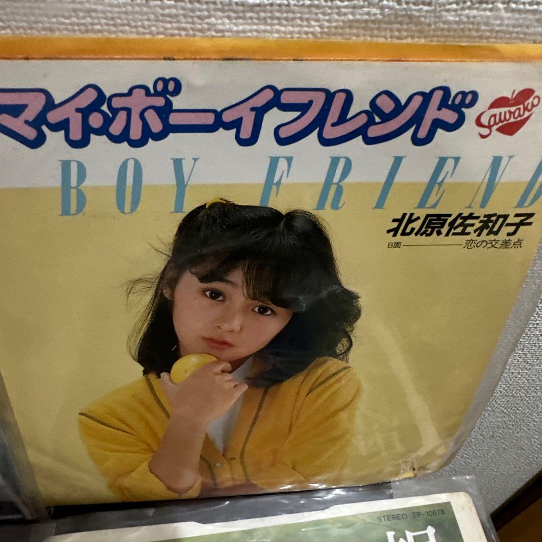 80年代邦楽シングルレコードコレクション B級アイドル18枚