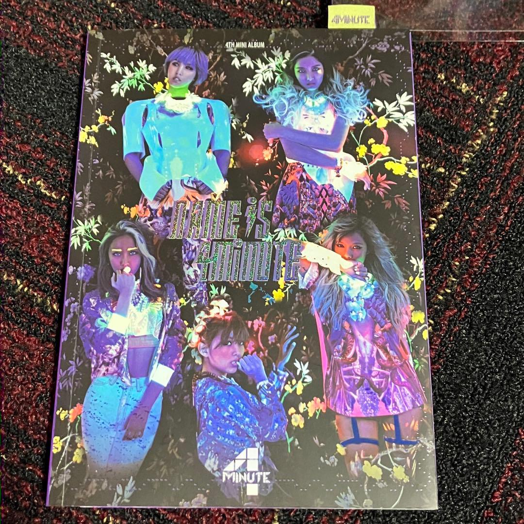 4minute 韓国盤アルバム5枚 日本盤シングル2枚
