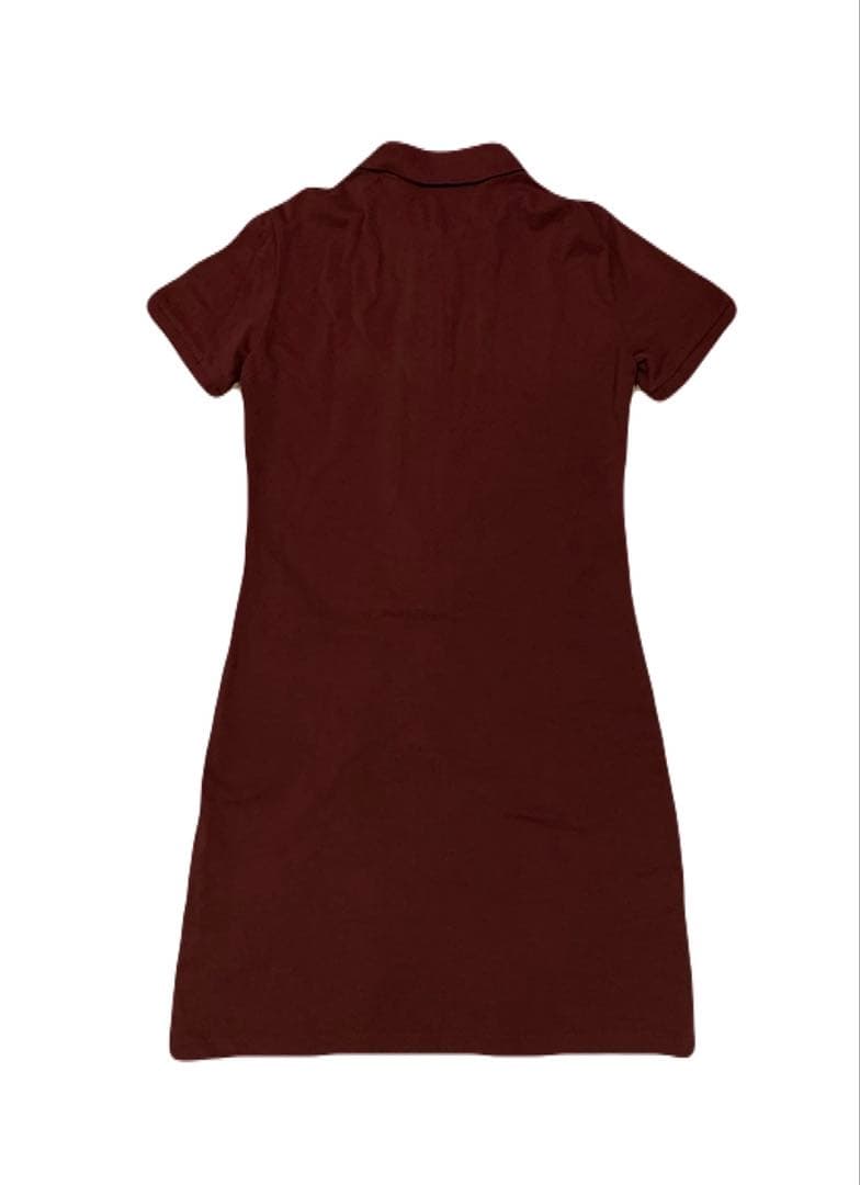 ラコステ スリムフィット ポロワンピース