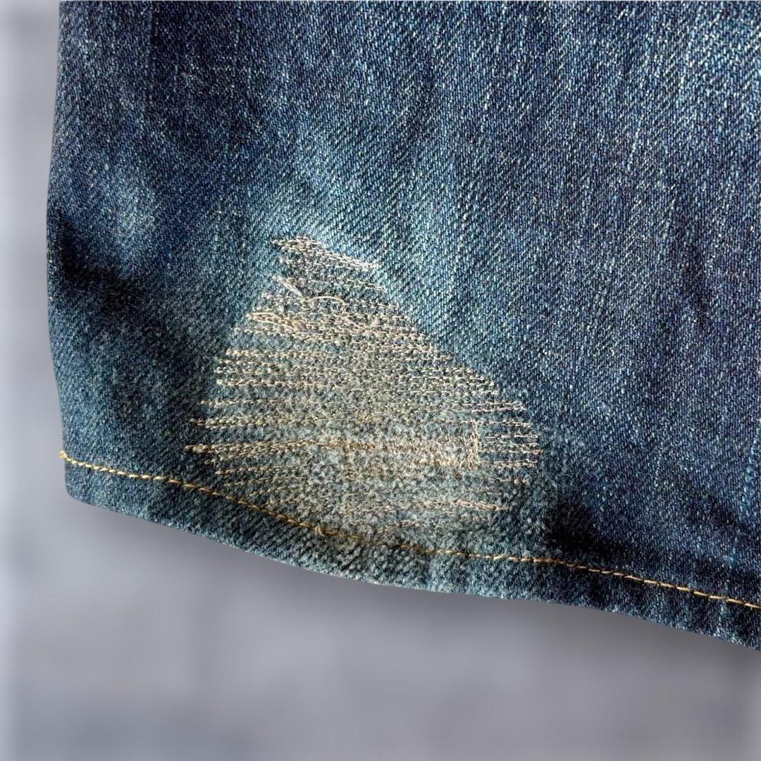 GOWEST / selvedge denim pants シンチバック