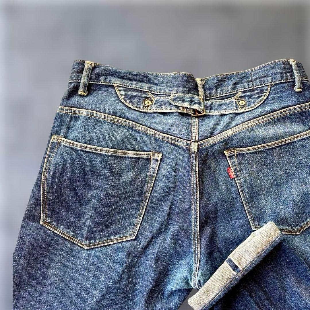 GOWEST / selvedge denim pants シンチバック