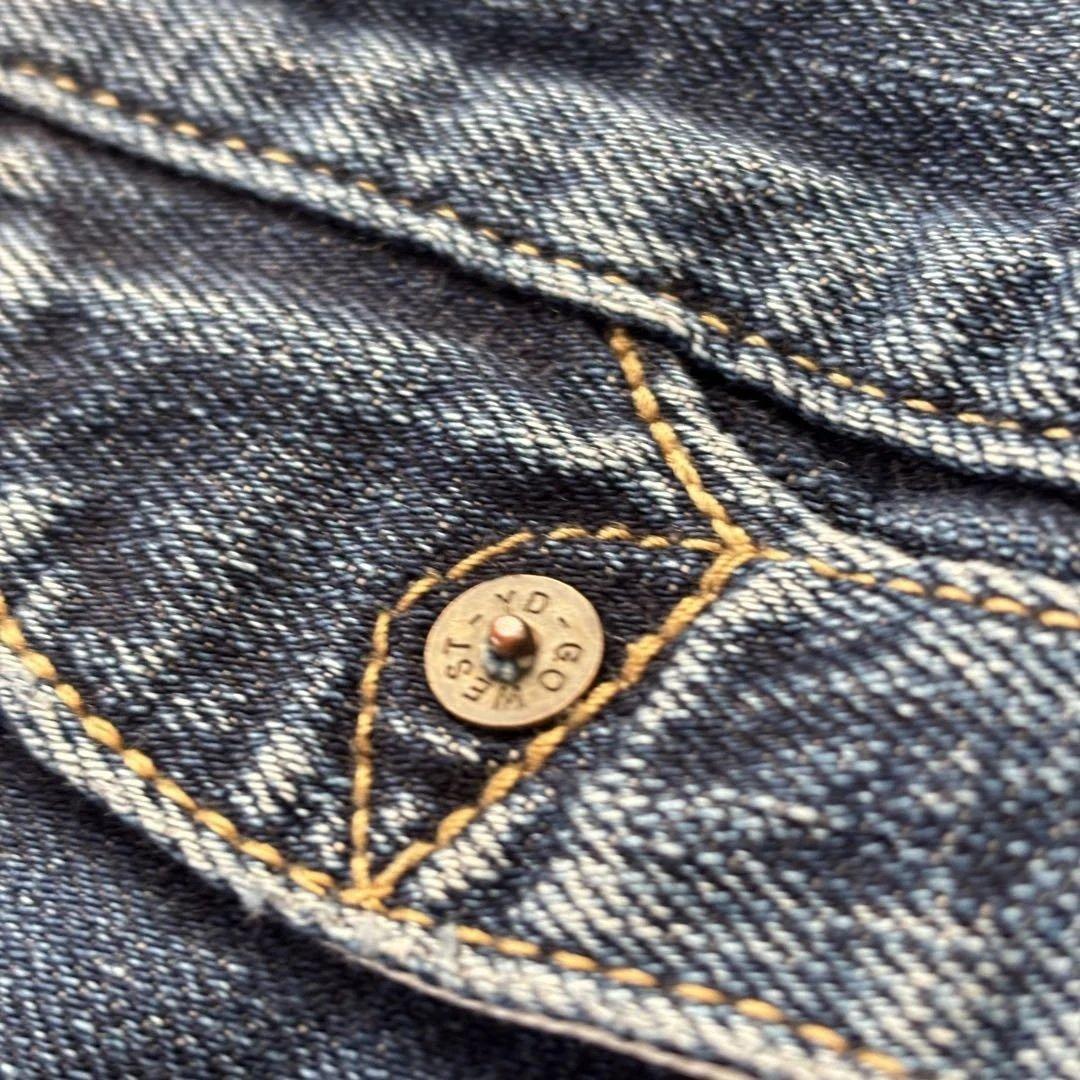 GOWEST / selvedge denim pants シンチバック
