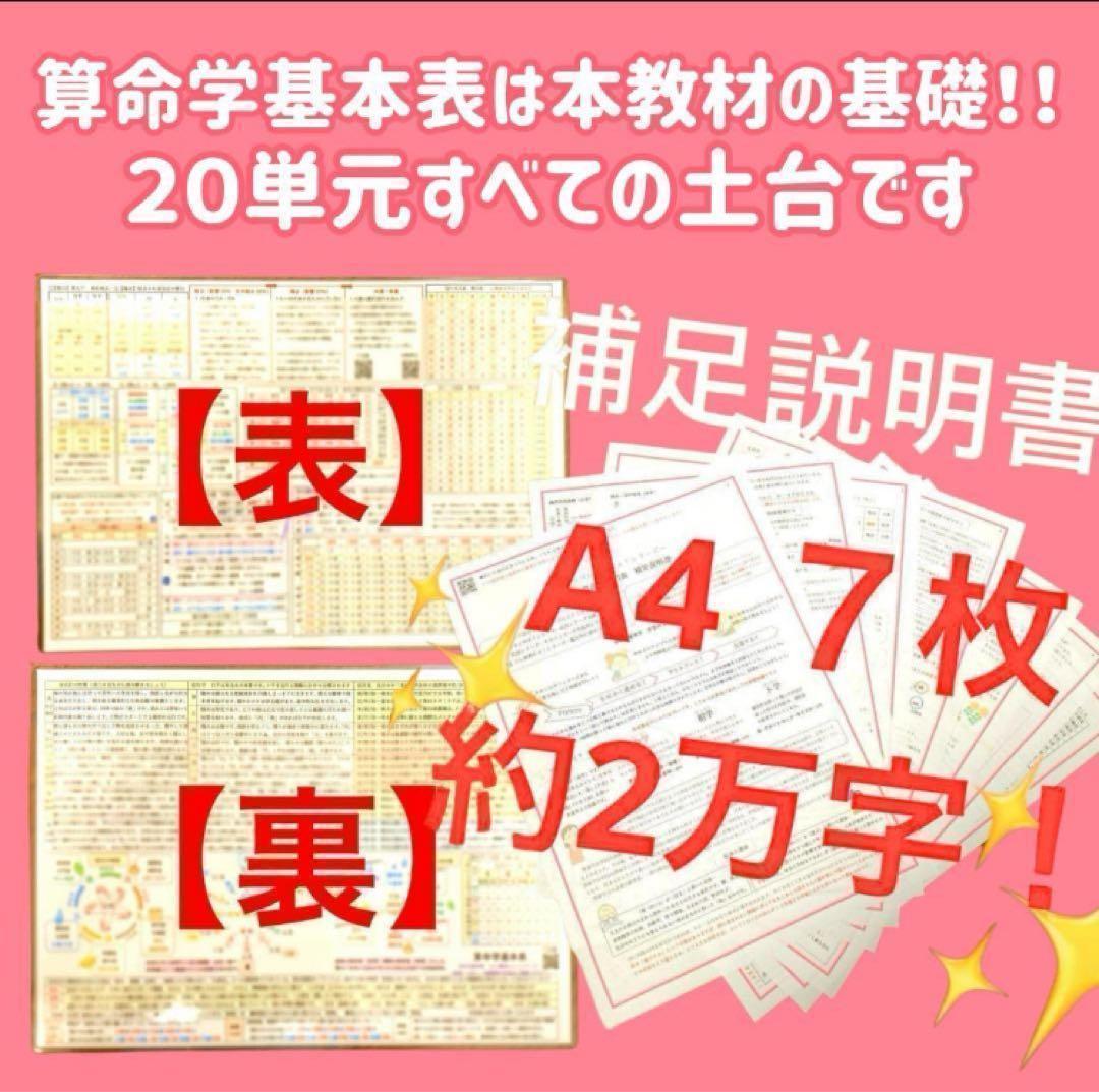 【￥11,000引】ゆめ乃算命学　本気のフルハウス　算命学　独学