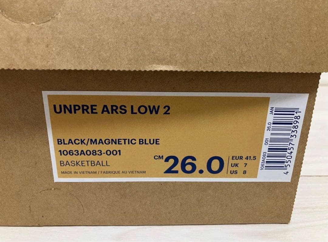 あははアンプレアルスロー2 unpre ars low 2 アシックス