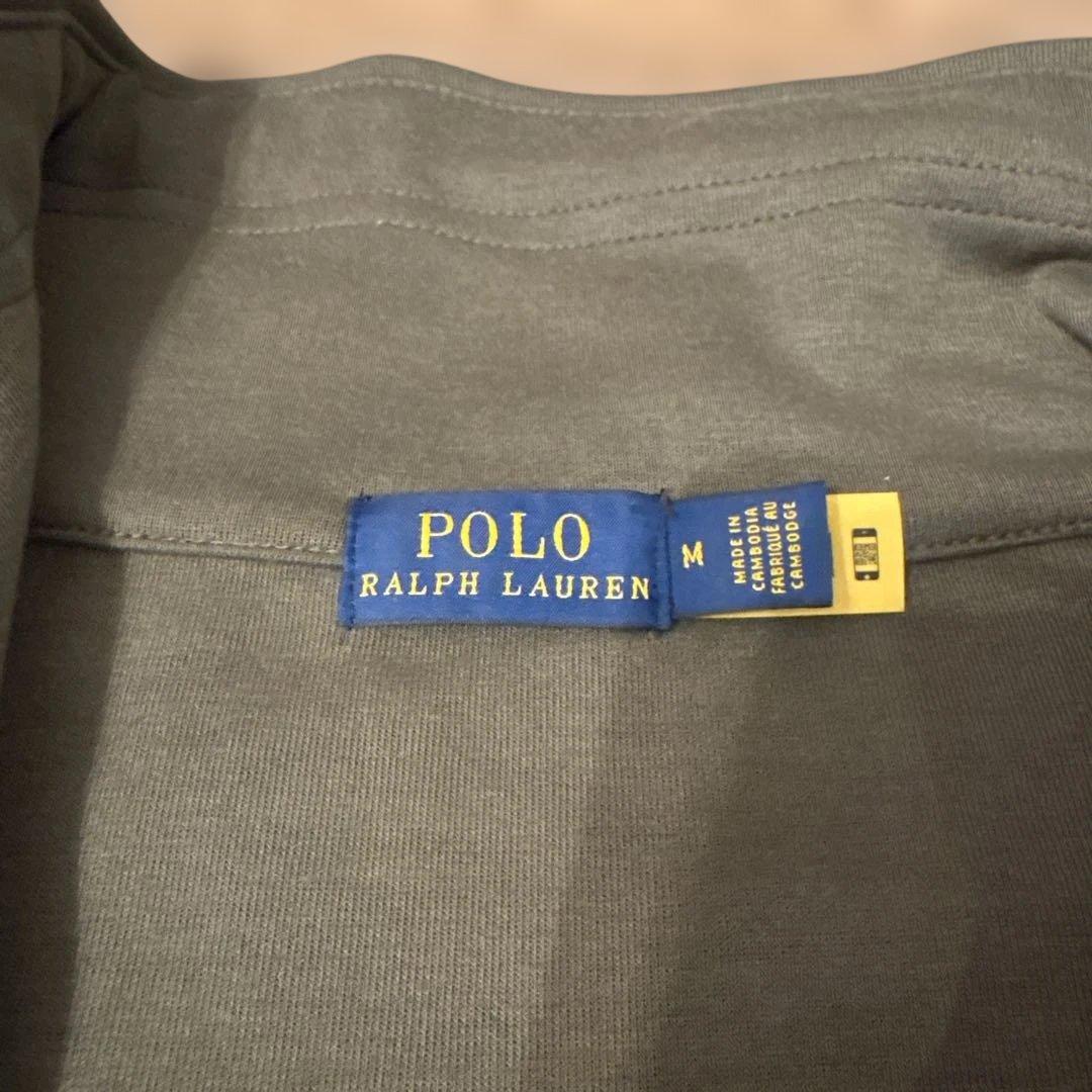 即購入◎Polo Ralph Lauren カーキハーフジップトレーナー　M