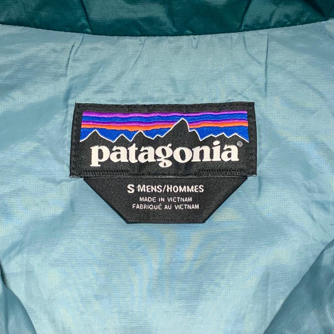 ★patagonia キルティングベスト ダウンベスト ナノパフベスト 緑★