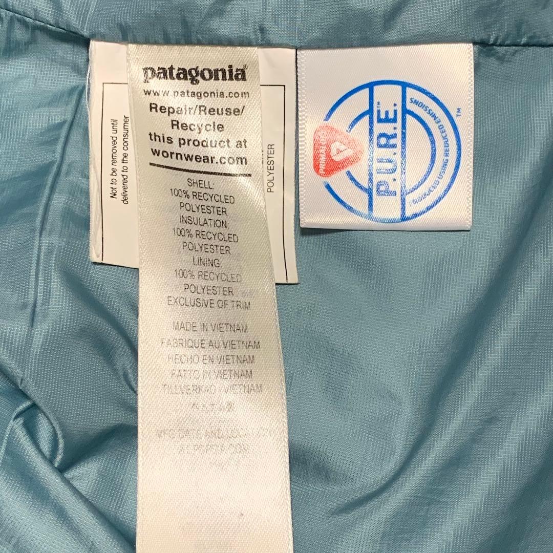 ★patagonia キルティングベスト ダウンベスト ナノパフベスト 緑★