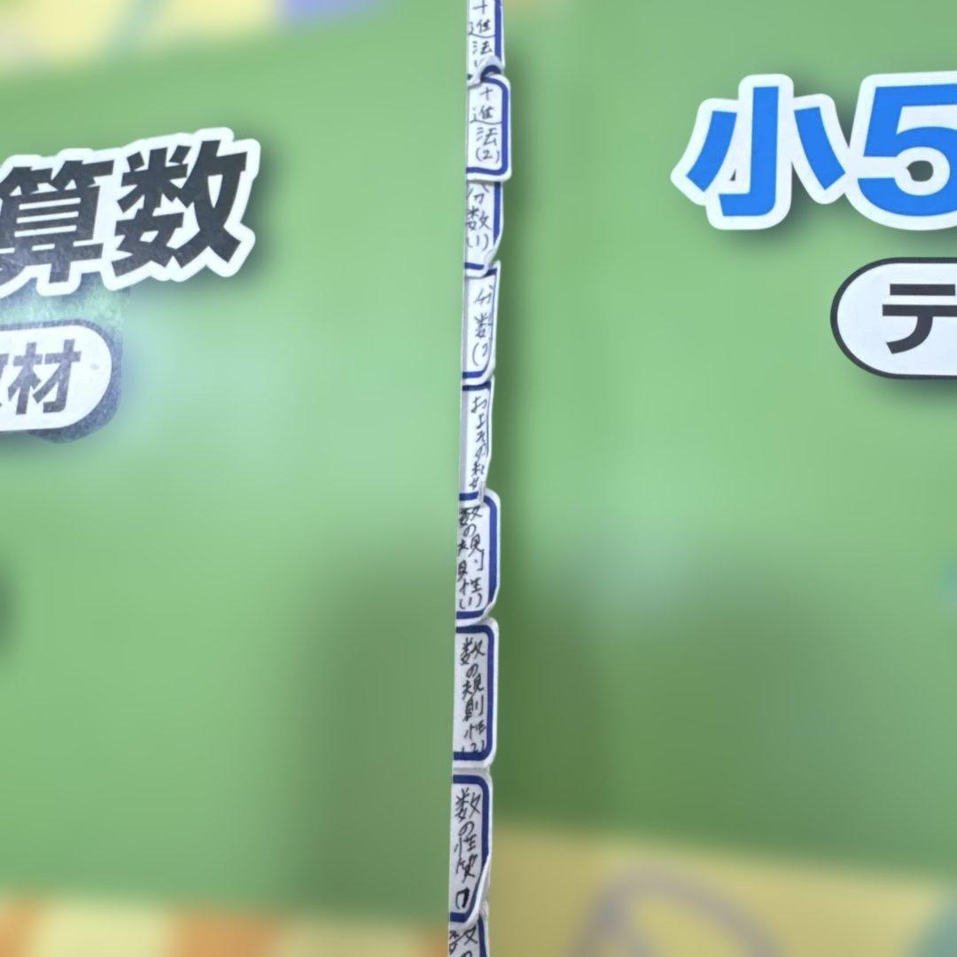 浜学園　小5 算数テーマ教材、演習教材、解答解説　1年分9冊セット