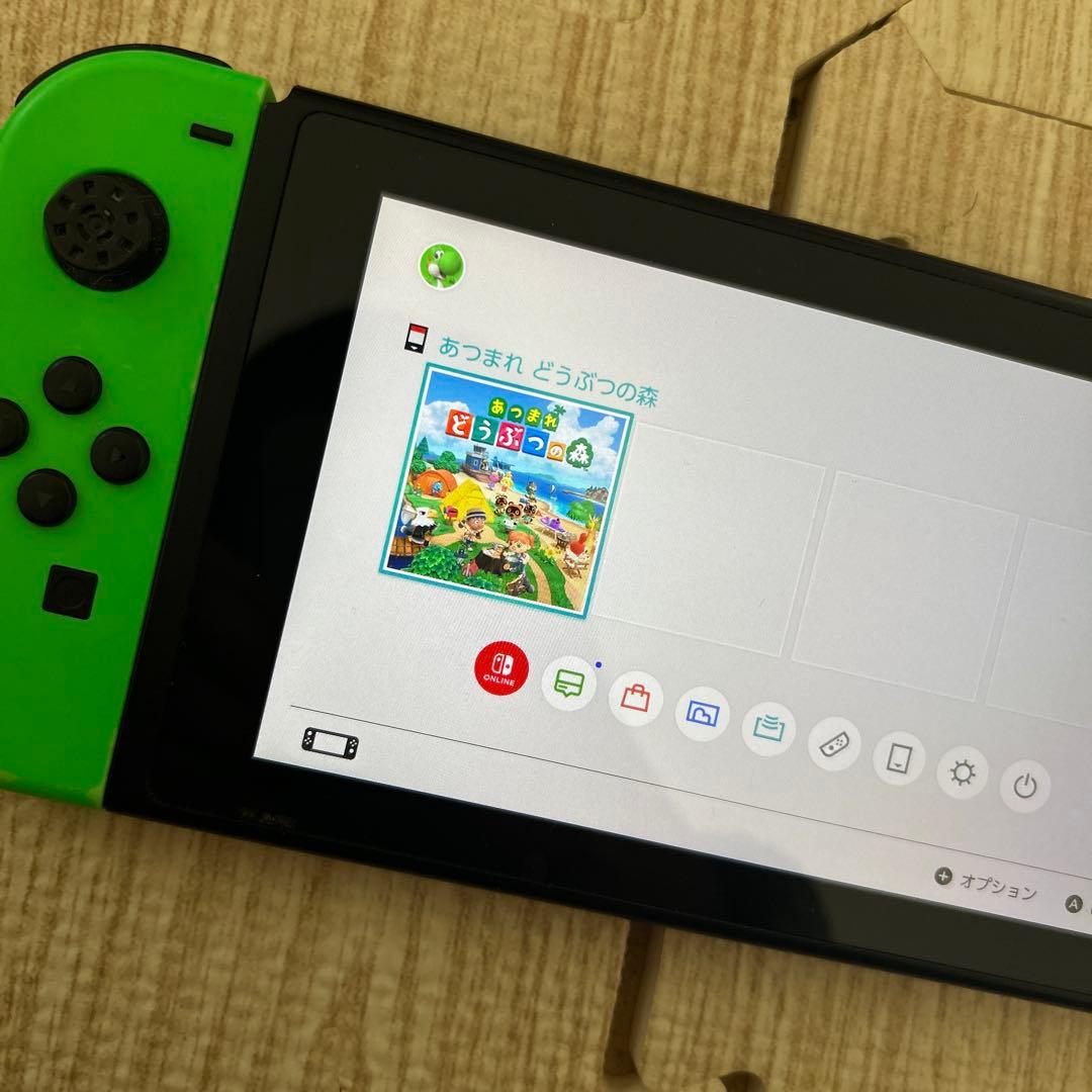 Nintendo Switch 本体 赤/緑 Joy-Con 付属品付き