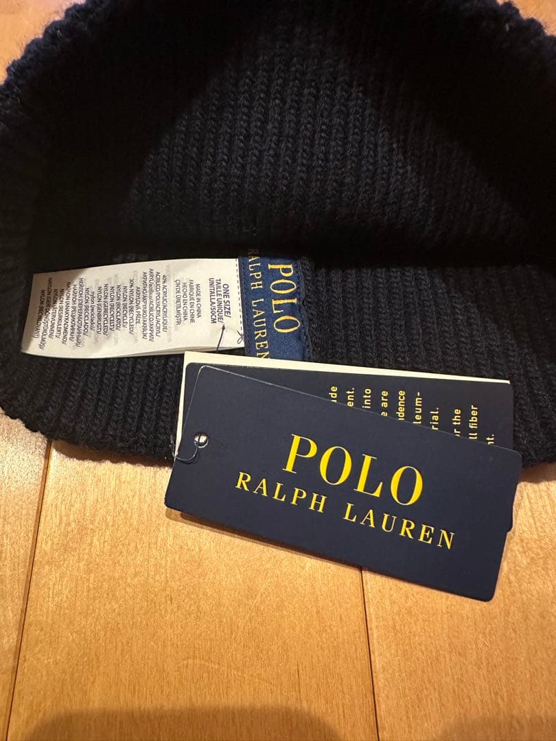 POLO ラルフローレン POLOベア ニット帽