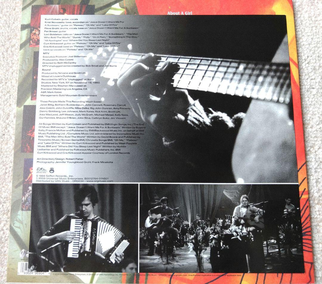 Nirvana ニルヴァーナ LPレコード　2枚