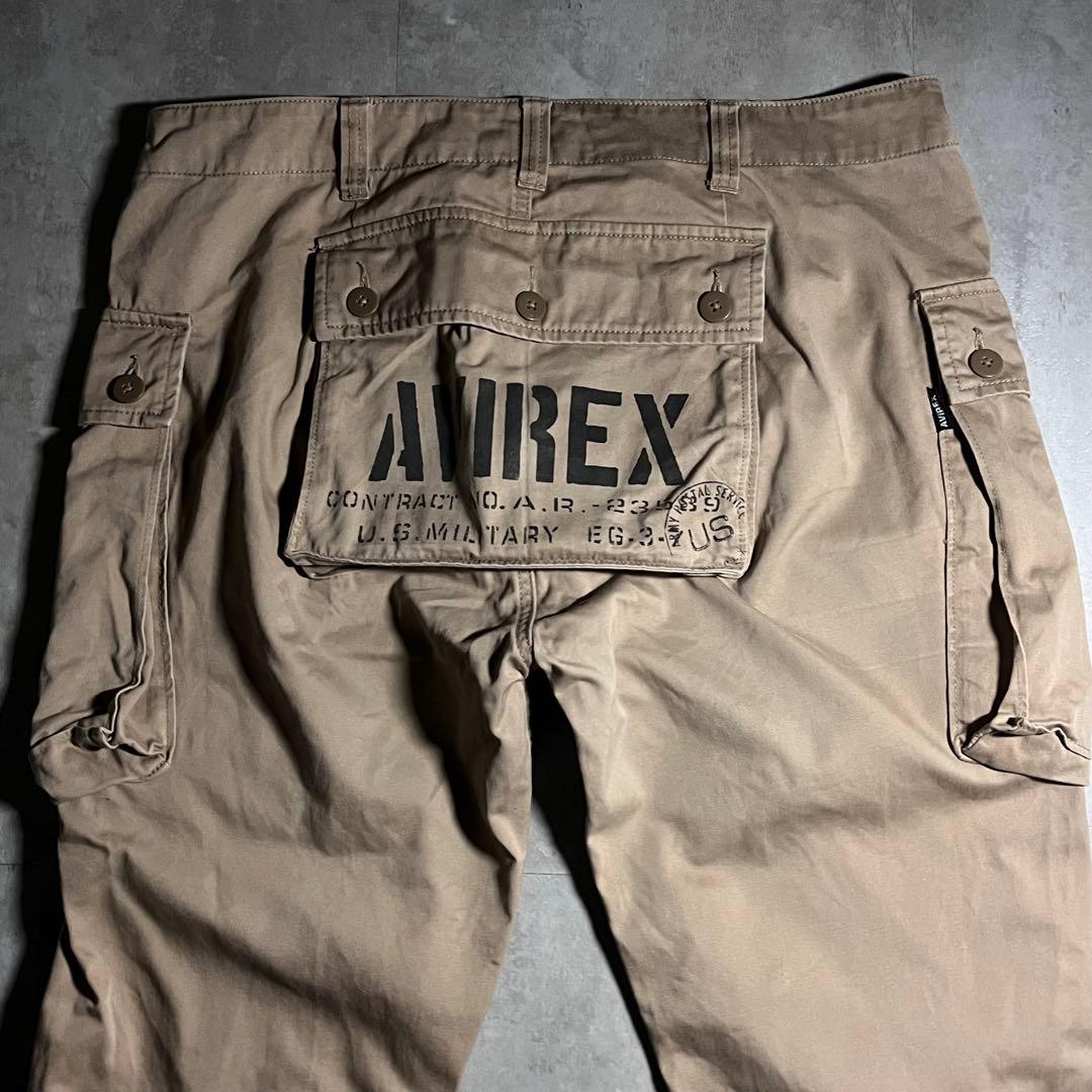 【AVIREX アヴィレックス】ミリタリー モンキーパンツ M-44 2XL