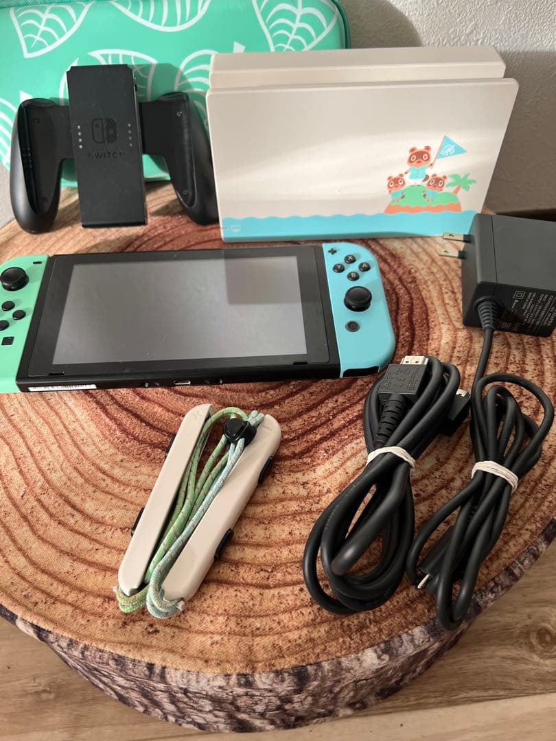 Nintendo Switch ニンテンドースイッチ本体　あつ森カラー箱なし