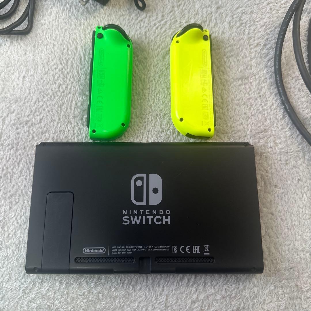 【ジャンク】ニンテンドースイッチ 本体 （左Joy-Con認識不良）