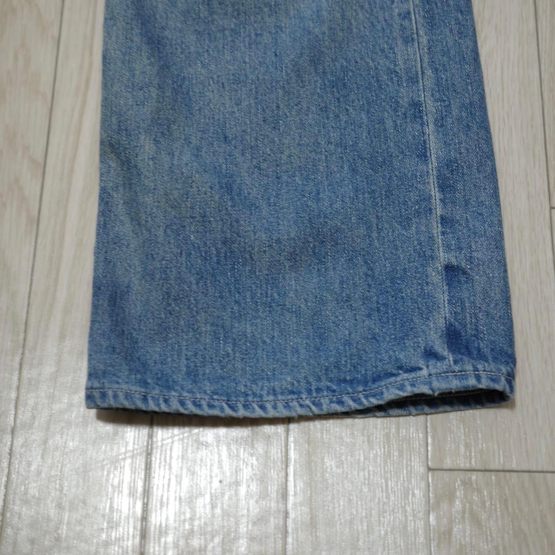 オーラリー/Selvedge Faded Light Denim Pants