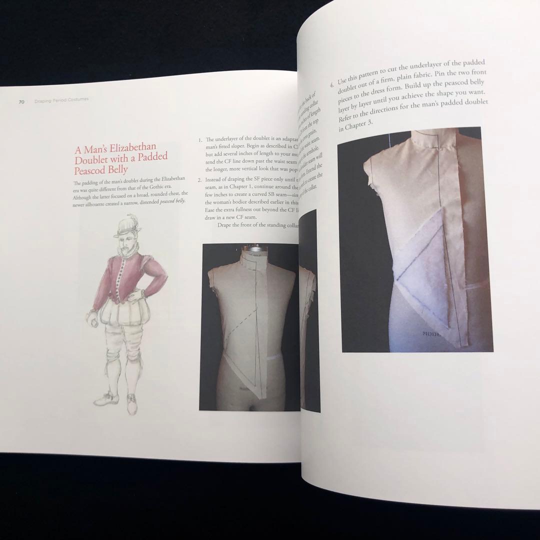 時代衣装のドレーピング 技法書「Draping Period Costumes」