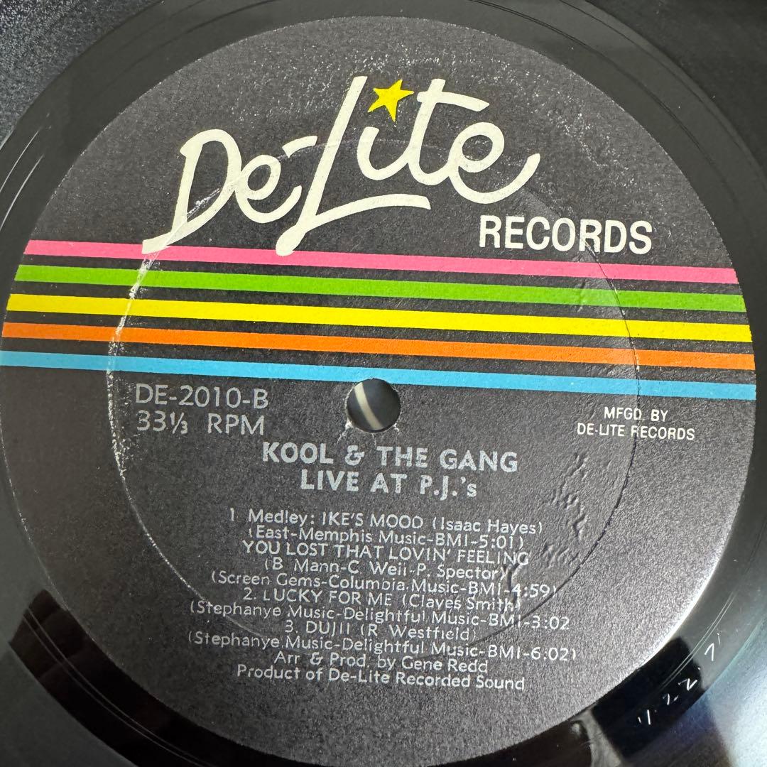 洋楽 Kool & The Gang / Live At P.J.'s