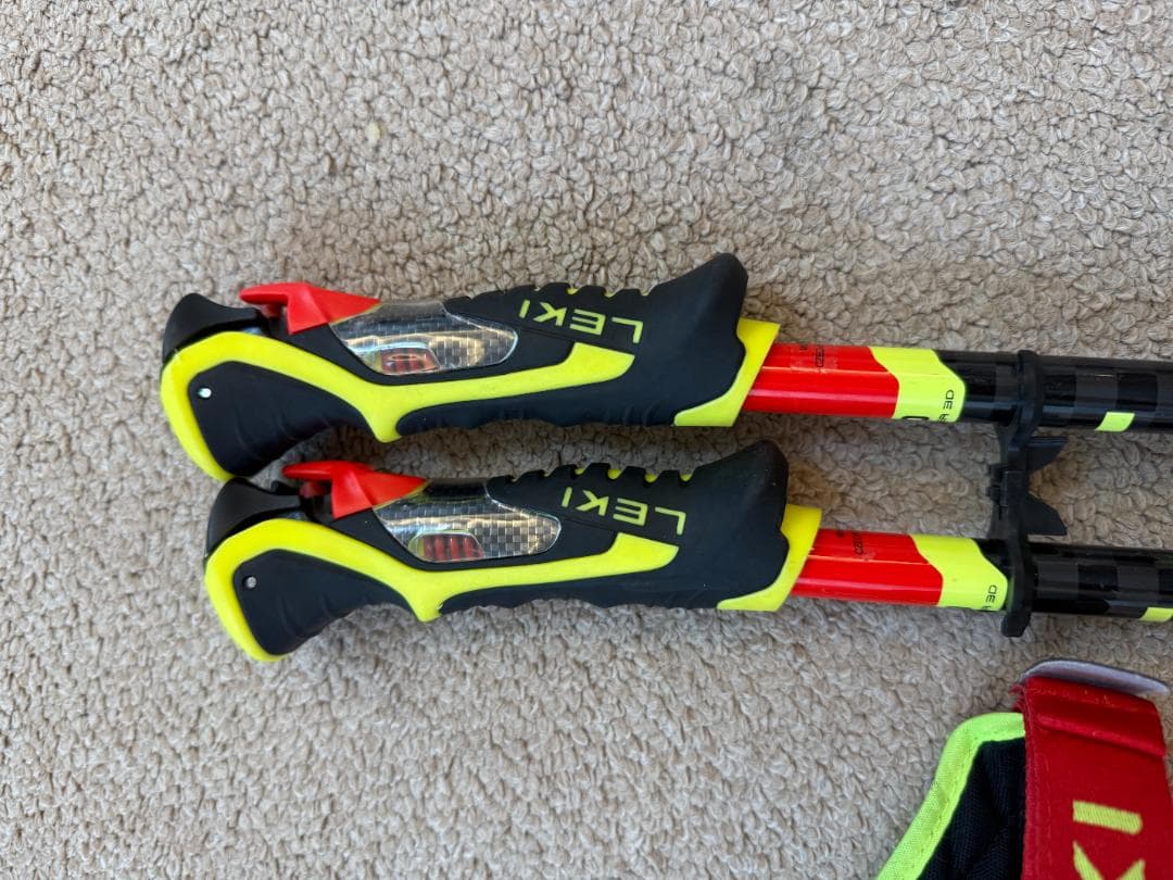 LEKI レキ スキーストック ベノム バリオ 3D 95～125cm