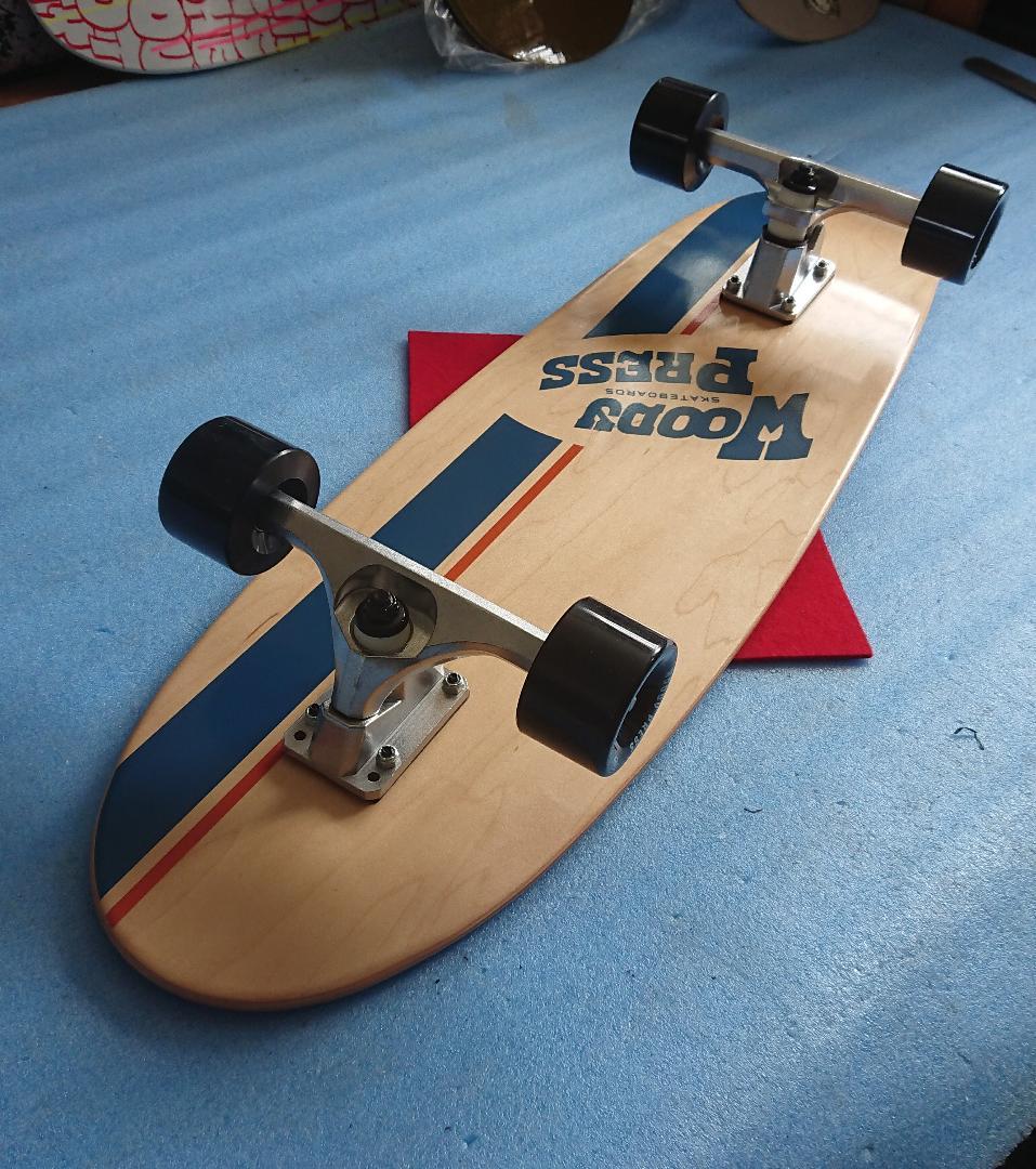 ａ＜税無送込み＞新開発WOODY　カービングＴ 取付けＳＥＴ付　スラスターにも！