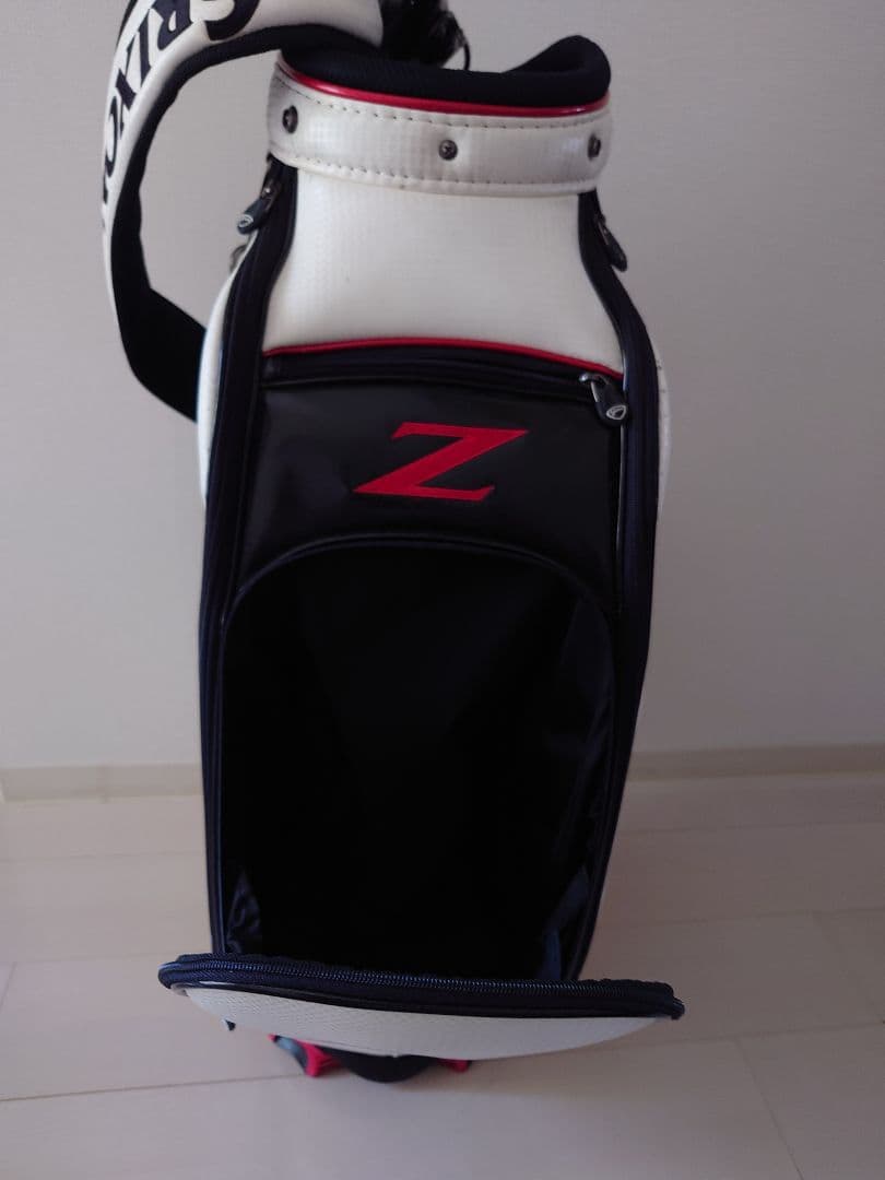 Srixon Zシリーズ 限定ツアーモデル キャディバッグ 白/赤/黒