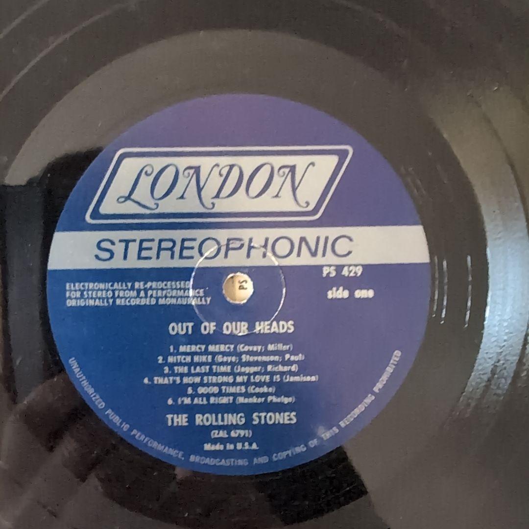 洋楽 THE ROLLING STONES out of our heads LP