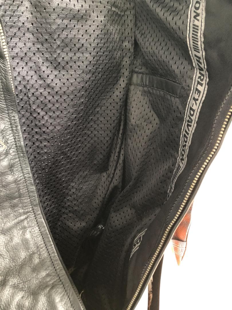新品 Harley-Davidson 2WAYライダースレザージャケット 2XL
