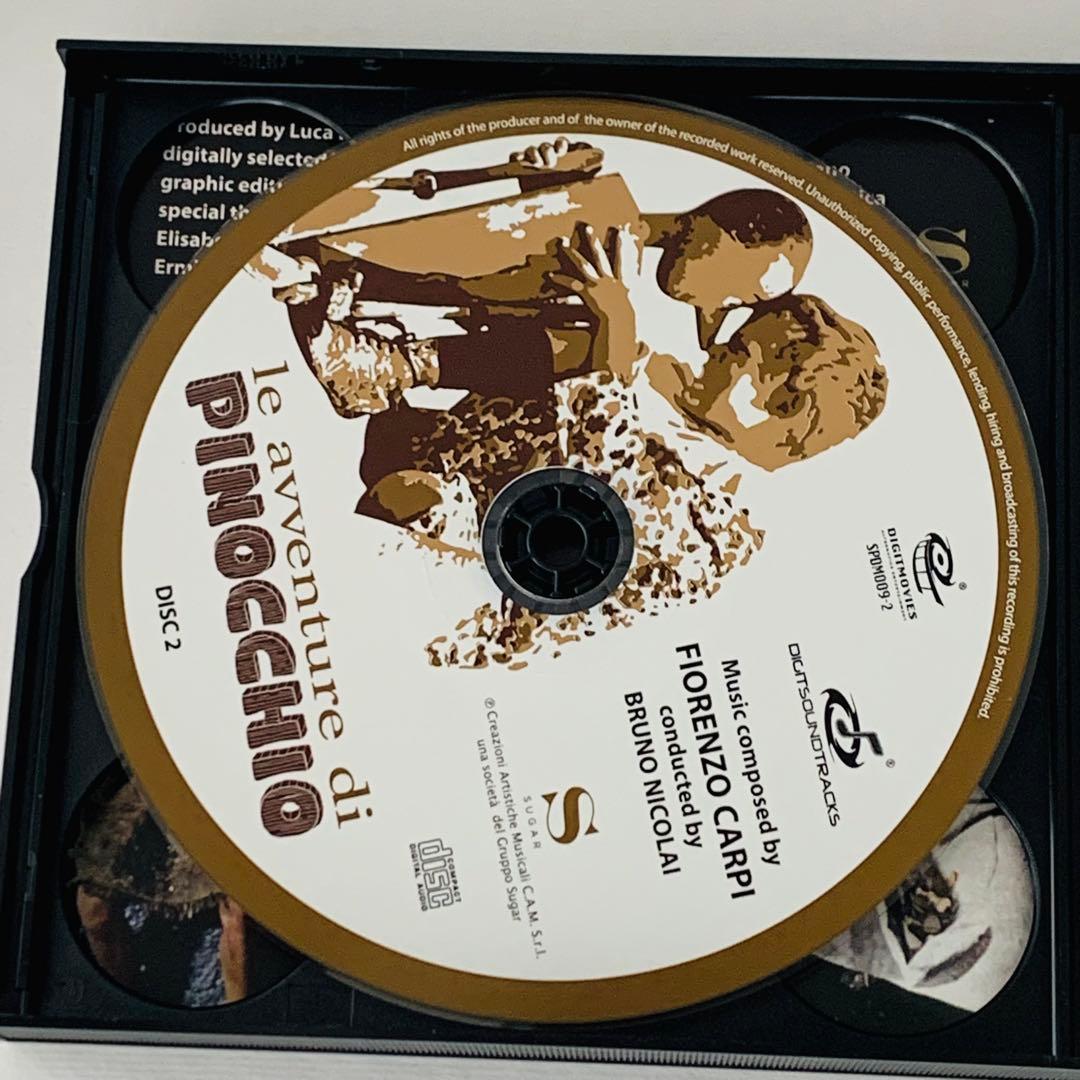 限定盤 ピノッキオの冒険 1972 3枚組　完全盤　フィオレンツォ・カルピ