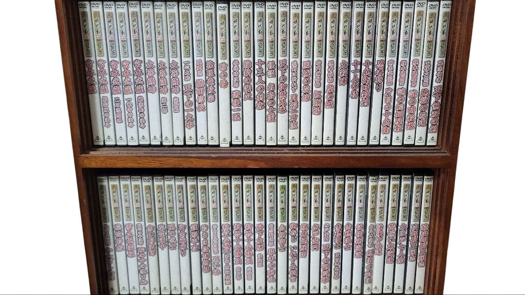 ディアゴスティニー　東映傑作DVD60本抜け無し　 定期購読特典木製ケースつき