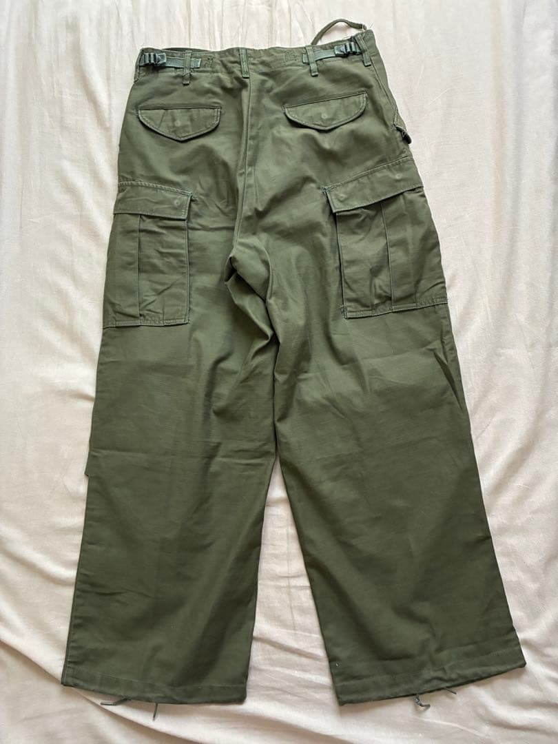 60s 初期型 US ARMY M65 カーゴパンツ アルミジップ