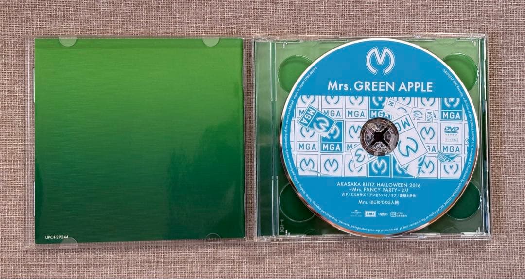 Mrs. GREEN APPLE 2nd アルバム 初期限定版 シリアルNO付￼