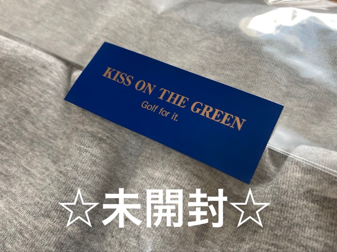 新品 未使用 キスオンザグリーン セットアップ グレー Mサイズ モックネック