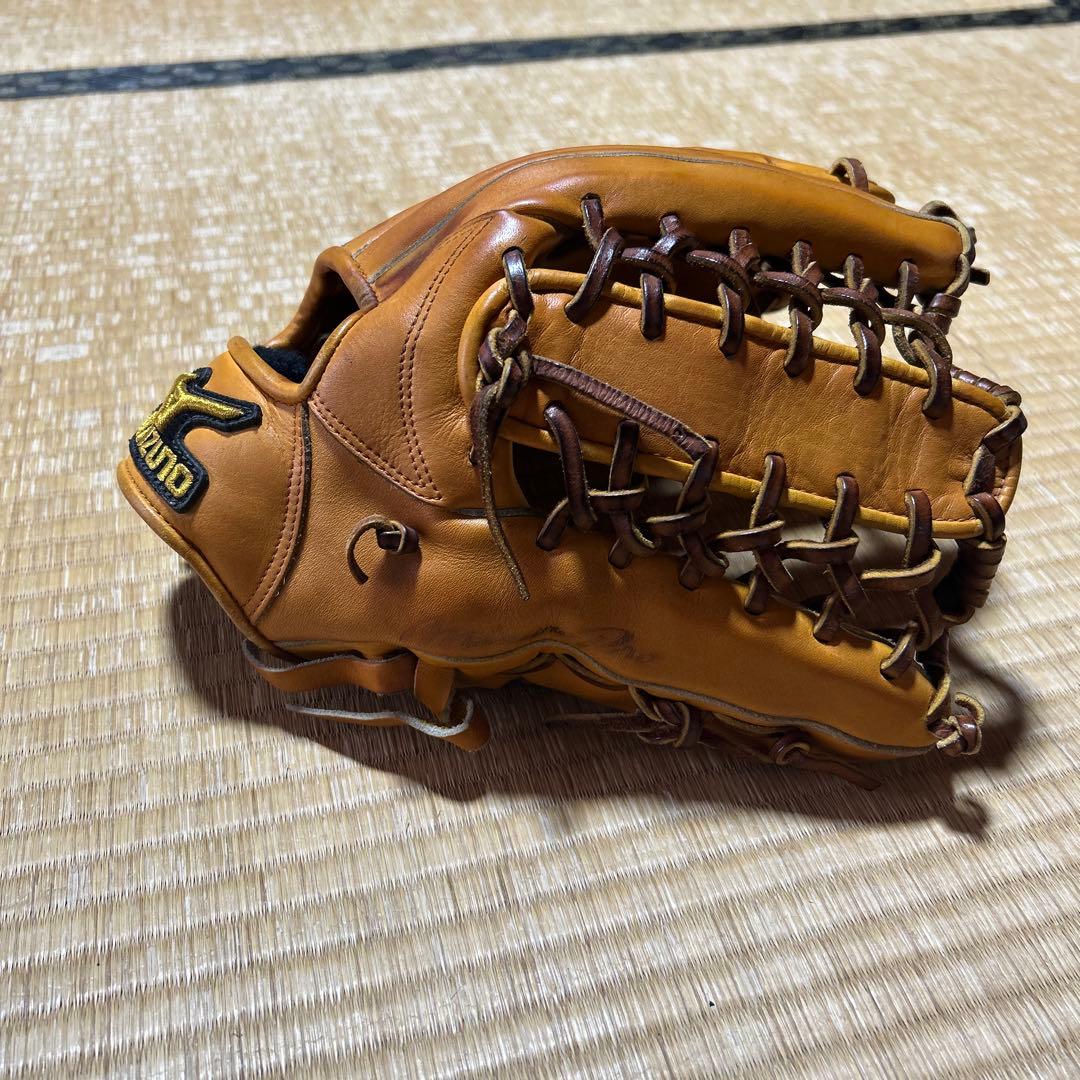 ミズノプロ　イチローモデル　ソフトボール外野用　指カバー　袋付き