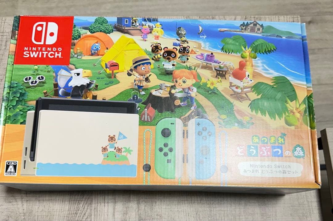 Nintendo Switch あつ森セット 本体 箱あり 動作確認済