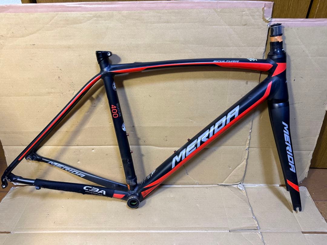 MERIDA スクルトゥーラ400 ロードバイクフレームセット