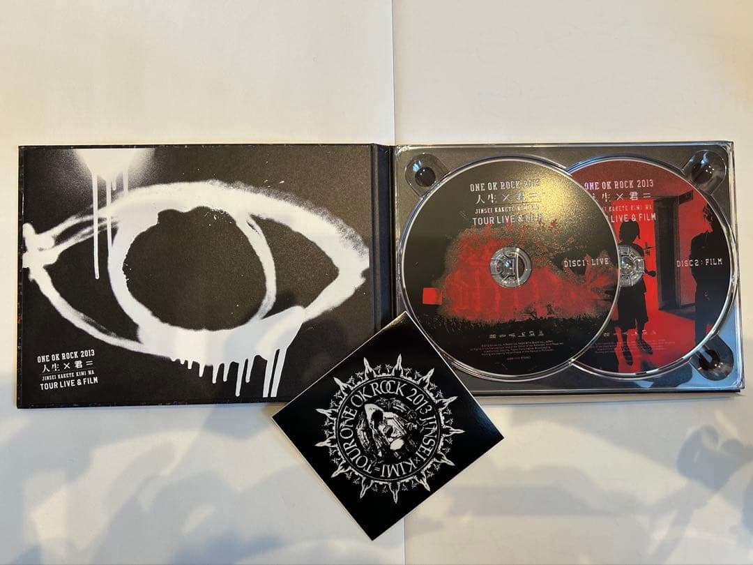ONE OK ROCK DVD 4点セット ロゴステッカー2枚