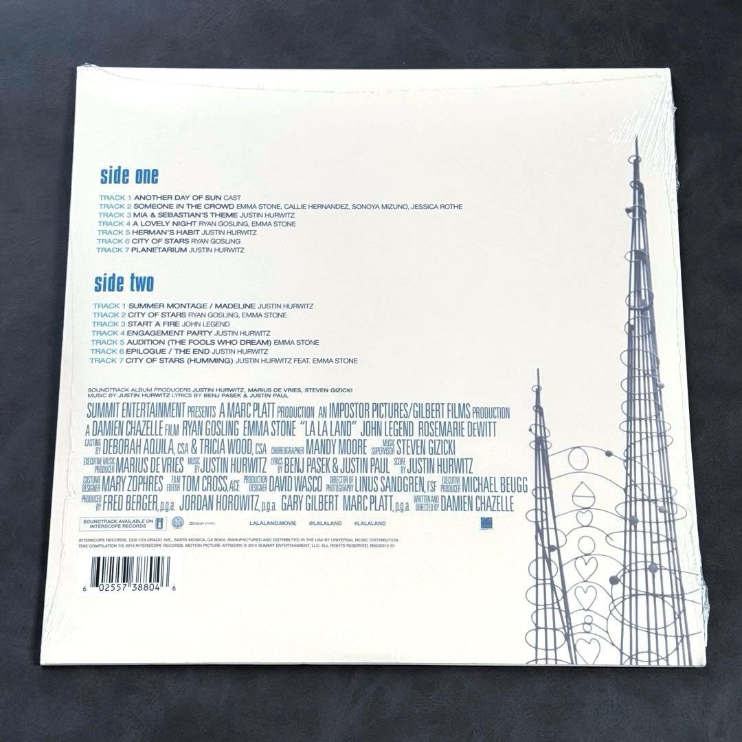 La La Land ラ・ラ・ランド　アナログレコード　サントラ　新品未開封