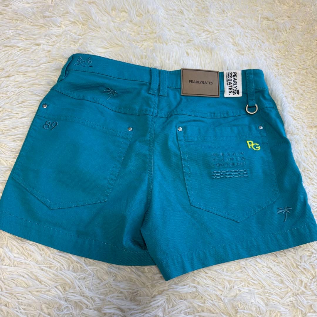 【パーリーゲイツ】美品 セットアップ ポロシャツ ショートパンツ レディース