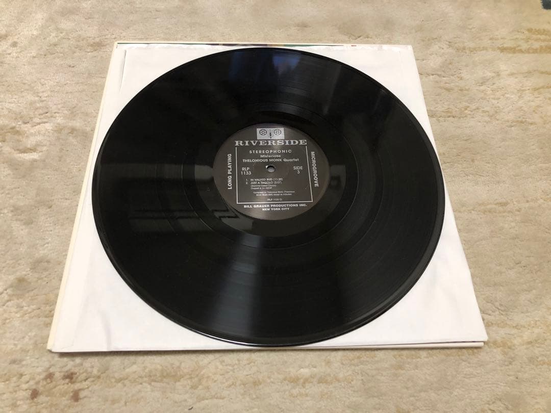 その他 Thelonious Monk Misterioso 45rpm 2LP