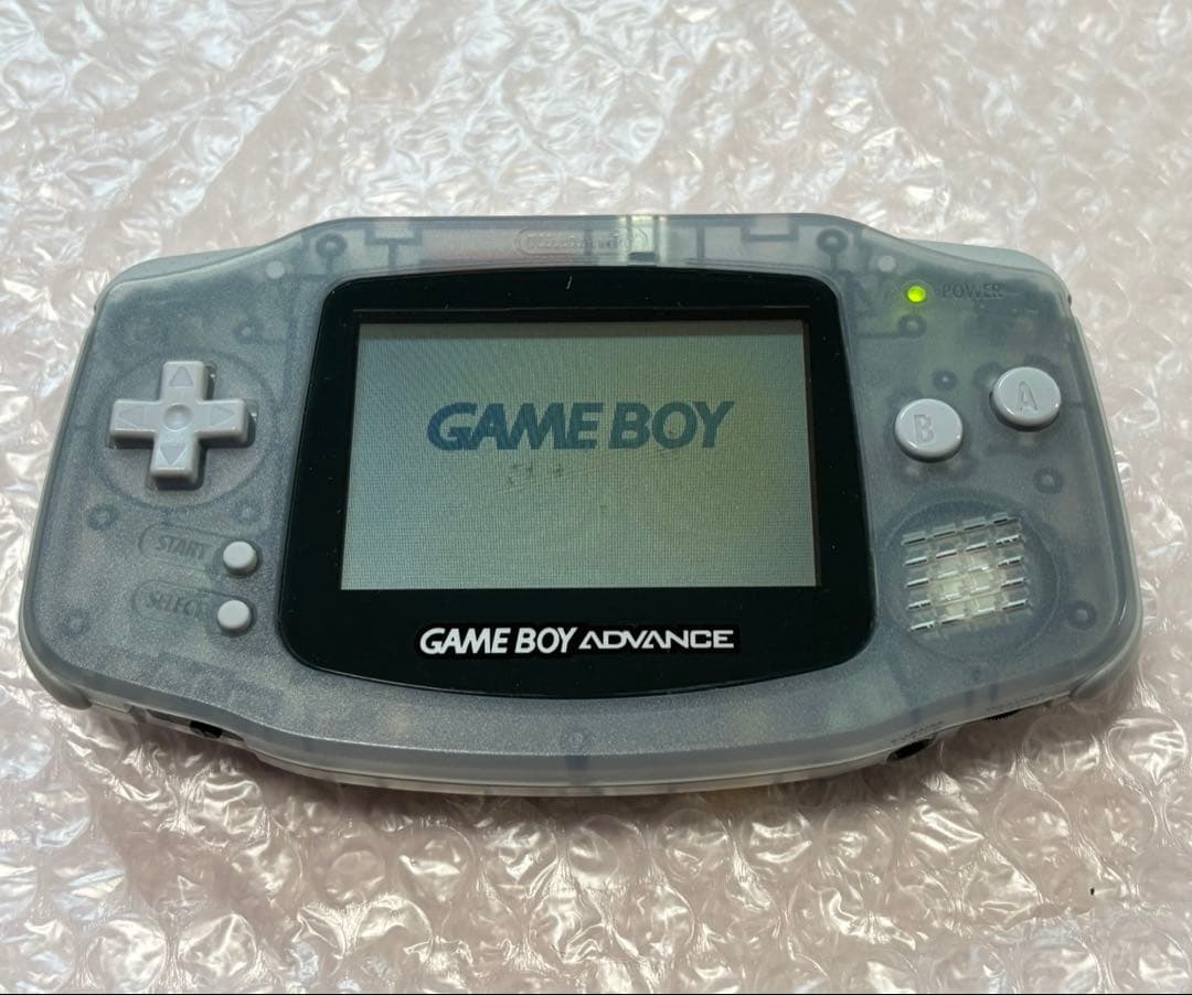 ゲームボーイアドバンス本体ミルキーブルー