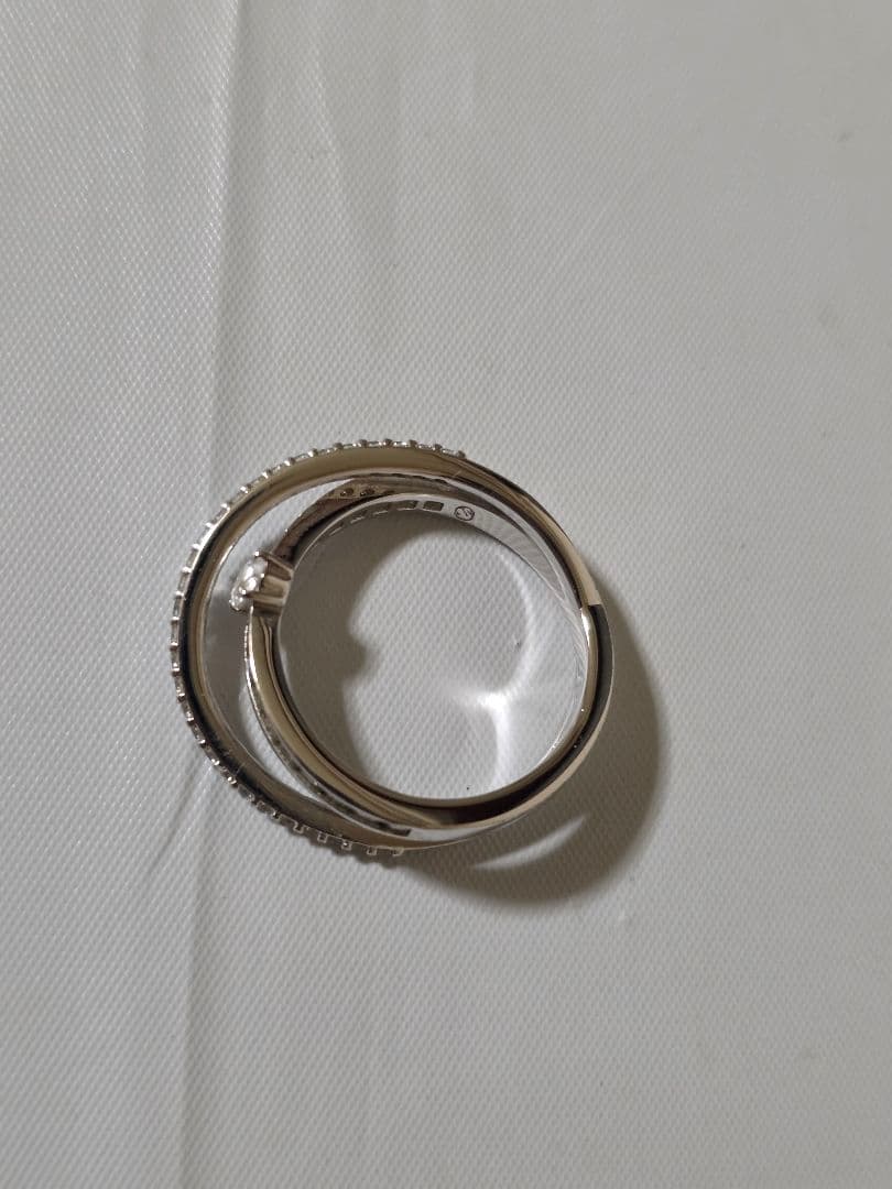SWAROVSKI Hyperbola リング 指輪 ミックスカット 52サイズ