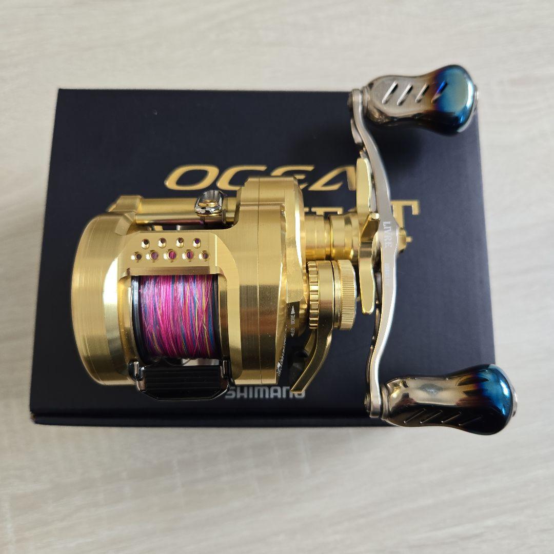 SHIMANO OCEA CONQUEST 300XG ベイトリール美品