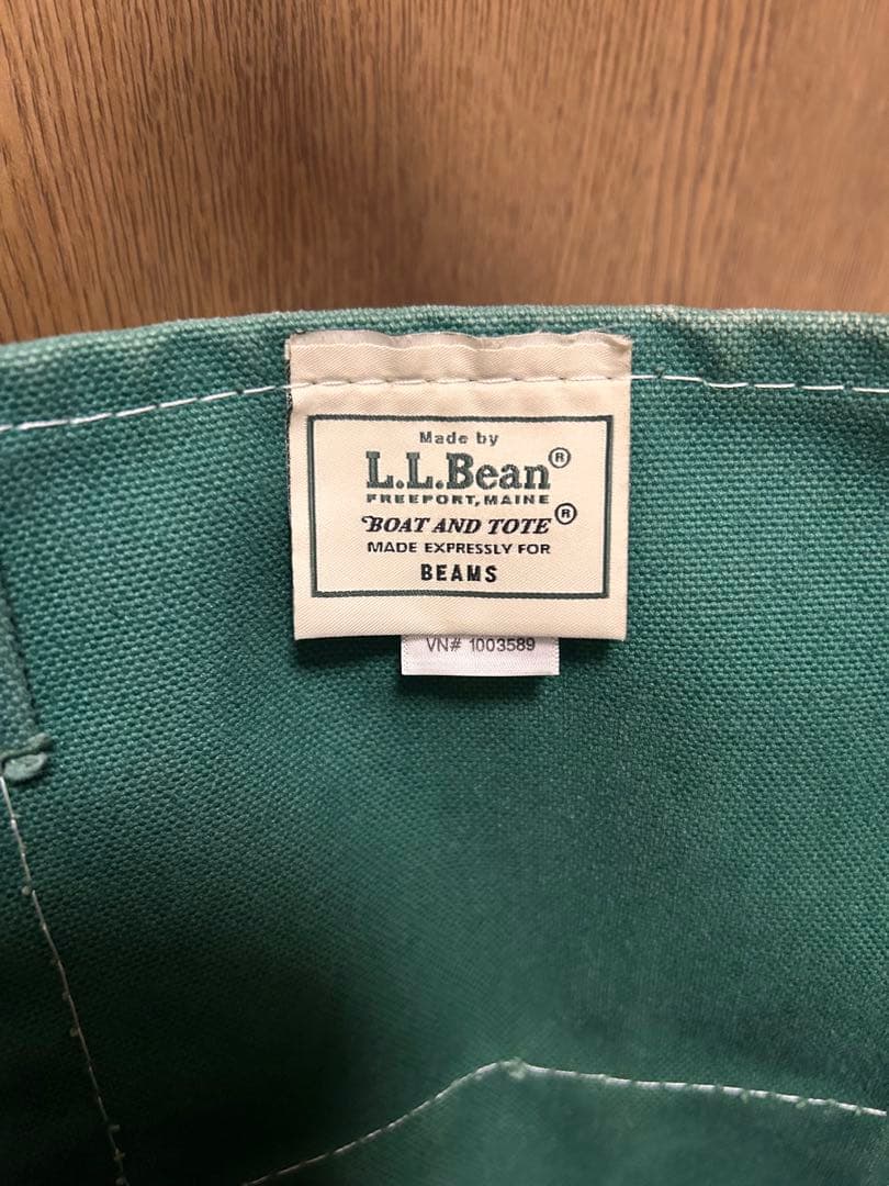 ビームス　L.L.Bean トートバッグ　キャンパストート　Mサイズ