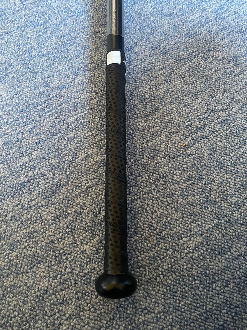 【新品】ノックバット 89cm ラバーグリップ（黒）0.5mm