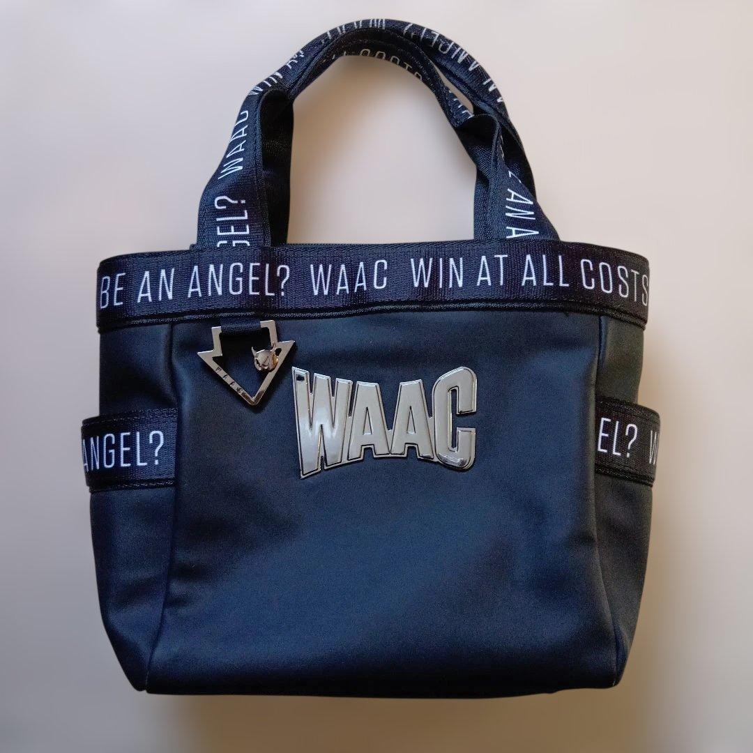 人気完売品　WAAC　ワック　マットレザー　カートバッグ　ゴルフ　黒ブラック