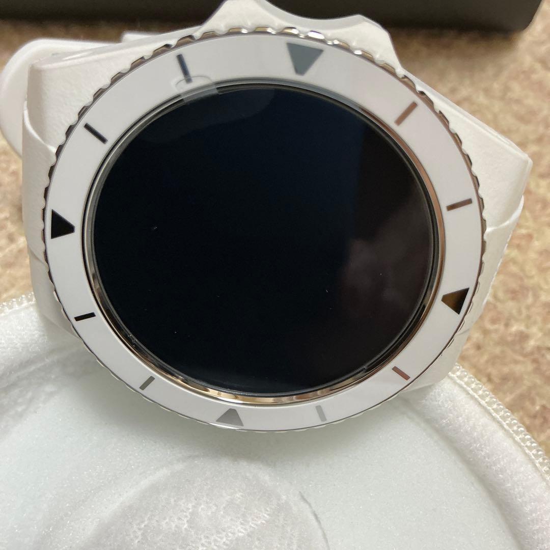 Shot Navi EXCEEDS ショットナビ エクシード 白　ゴルフウォッチ